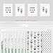 Sweet Jojo Designs Grey, Navy Blue and Mint Woodland Arrow Wall Art Prints Room Decor for Baby, Nursery, and Kids for Mod Arrow Collection - Set of 4 - Dream Big Little One
