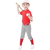 QBK 2T-17Y Toddler Baseball Pants Youth Softball Pants Kids Tee Ball Pants for Boy Girl