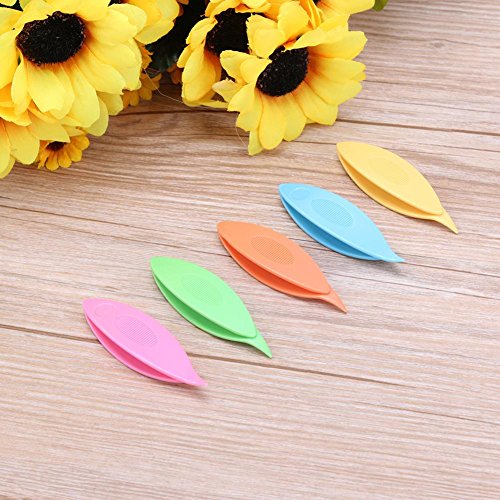 Whitelotous 5pcs Tatting Shuttle Weaving Tool DIY Handmade Craft Lace Making Art Accessories - Thumbnail 4