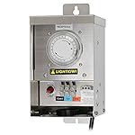 Lightkiwi U2184 75 Watt (12V-15V) Multi-Tap Low Voltage Transformer for Landscape Lighting