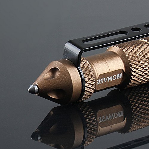 ASTRO Ballpoint Pen TP1A Aluminum Glass-breakers Self-Protection Pen Multi-function Tool (Gray)