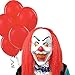 Halloween Scary Clown Mask Pennywise Stephen King's It Mask Halloween Horror Decoration for Adults