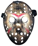 Lovful Costume Cosplay Halloween Prop Party Mask for Adult,Copper,One Size