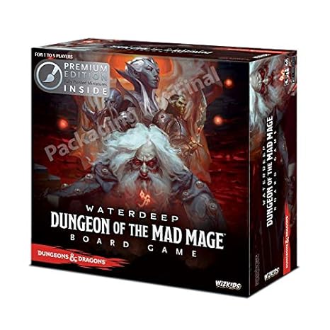 Waterdeep - Dungeon of the Mad Mage Board Game Premium Edition - DD Board Game DDN