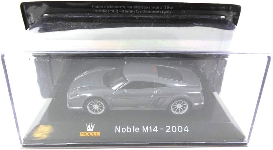 OPO 10 - Car 1/43 Collection SUPERCARS Compatible with Noble M14 2004 (S31), Grey - Image 3