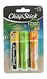 Chapstick Trop Paradise 3 Size .45z Chapstick Tropical Paradise 3pk
