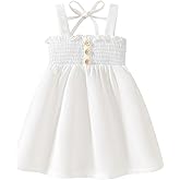 Toddler Girl Dress Baby Girl Summer Clothes Ruffle Halter Sleeveless Dresses Kids Summer Princess Sundress