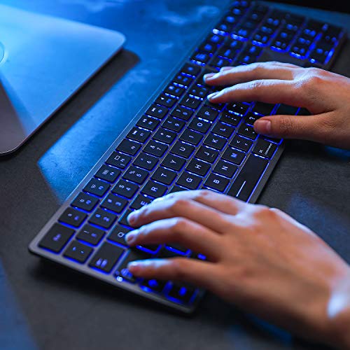 seenda Wireless Bluetooth Keyboard Compatible Mac Bluetooth Keyboard