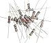 Ltvystore 200PCS 20 Value 1W 10 ohm - 1M ohm Carbon Film Resistor Assorted Kit Assortment Tolerance 5%