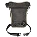 Vanlison Waterproof Airsoft Tactical Drop Leg Pouch Bag Panel Motorcycle Bag Green