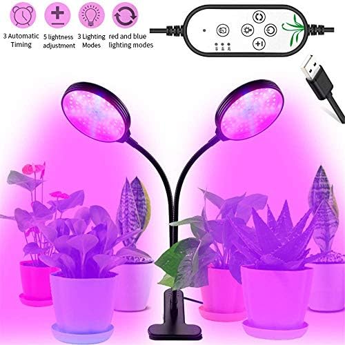 TIANXIANSHENG Plant growth lamp LED lamp indoor garden greenhouse and hydroponic aquatic plant bulb plant supplement