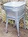Square Wash Tub with standard 1-1/2