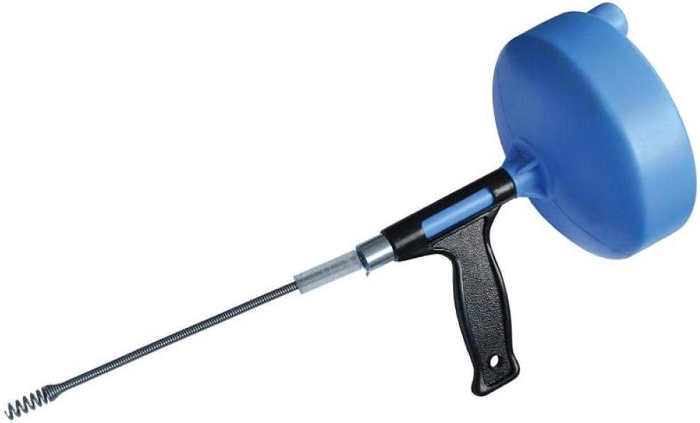 Faithfull FAIPDRAUG25 Drum Drain Auger 25ft, Clear