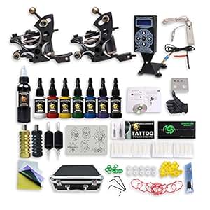Amazon.com: Professional Compass Tattoo Kit 2 Top Magellan Machine Gun 7 Color Ink: Health Amazon.com: Professional Compass Tattoo Kit 2 Top Magellan Machine Gun 7 Color Ink: Health