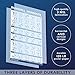 QuickFit 2 x Dumbbell Exercise Posters with Exercise Chart for Bodybuilding 18