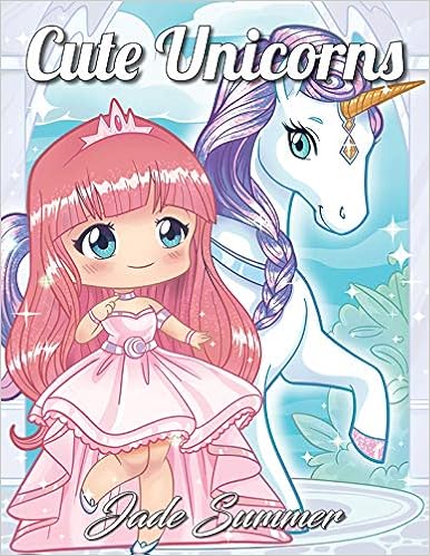 Cute Unicorns An Adult Coloring Book With Magical Fantasy
