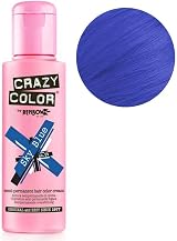 Crazy Color Sky Blue Semi-Permanent Hair Dye 100ml Renbow Sky Blue 59