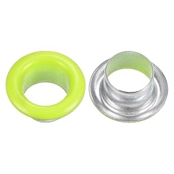 HARFINGTON 200 Set Color Round Grommets 6mm