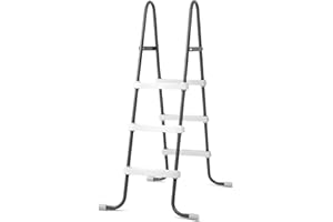 Intex Above Ground Steel Frame Swimming Pool Ladder for 42-in. Wall Height Pools