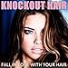 Knockout Hair 20-Inch Halo Hair Extensions, Fiber Wavy, 150 Grams, Medium Cool Blonde/Light Blonde Mix - #16/86