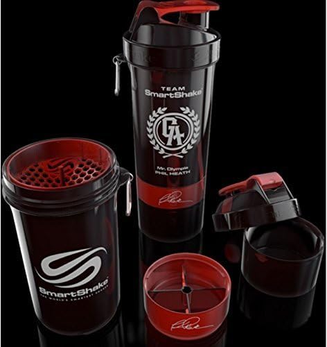 New 27 Oz. Phil Heath SmartShake V2 3-IN-1 Smart Shake New Look Edition by smartshake