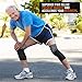 Mava Sports Knee Compression Sleeve Support for Men and Women | Ideal for Powerlifting, Weightlifting, Running, Gym Workout, Squats, and Pain Relief