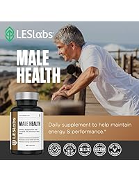 Male Health, Incrementador natural de testosterona para la salud sexual y la líbido, resistencia y el...