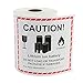 LabelValue.com | Lithium Ion Battery Handling Labels - 300 Labels/Roll