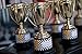 Kidsco Plastic Trophies – 12 Pack 4 Inch Cup Golden Trophies For Children, Competitions, Awards, Parties, Party favors, Props, Rewards, Prizes, Games, School, Field Day, Boys And Girls - By
