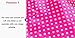 Waterproof Women Shower Caps Bath Cap VANORIG Cute Double Layer Satin Lined Shower Cap for Women ,Pack of 1 (Pink Dots)