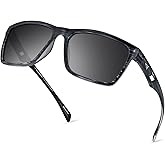 KastKing FlatRock Polarized Sport Sunglasses for Men and Women, Ideal for Driving Fishing Cycling Running, UV Protection