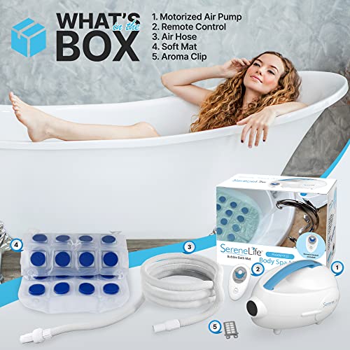 Portable Spa Bubble Bath Massager Thermal Spa Waterproof Nonslip Mat