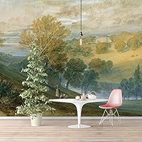 Wall Murals Self-Adhesive Removable The Dogana and San Giorgio Maggiore by Joseph Mallord William Turner Wallpaper Home Decoration for Living Room,Bedroom - 66x96 inches