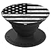 American Flag Phone Grip Black And White Vintage Design Usa PopSockets PopGrip: Swappable Grip for Phones & Tablets PopSockets Standard PopGrip