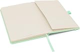 Notes London Eco A5 Notebook Pastel Mint with Pen Loop & Pocket view 4