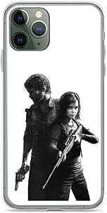 Phone Case The Last of Us - Ellie and Joel Design Compatible with iPhone 6 6s 7 8 X XS XR 11 Pro Max SE 2020 Samsung Galaxy Waterproof Charm