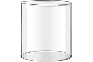 Batator Glass Globe for Dual Fuel Lanterns Replacement - Compatible with Coleman Model 288 Series Propane Lanterns - Crack Resistant Outdoor Lighting Accessories for Camping, Hiking & Emergency Use