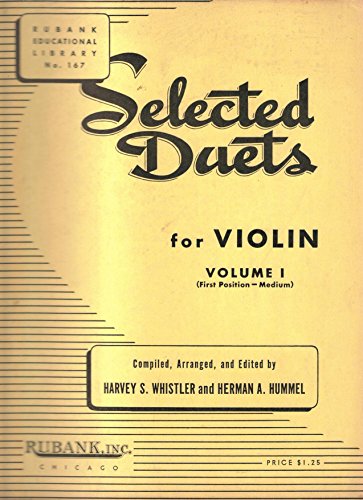 SELECTED DUETS for Violin Vol. I (First Positio... B000IVHFHM Book Cover