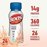 Boost Plus Complete Nutritional Drink, Strawberry Bliss, 8 fl oz Bottle, (Pack of 24)