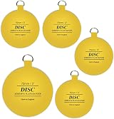 SISI UK Disc Hanger 75mm Plate Holder Pack of 5 Self Adhesive Hooks