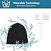 Pardecor Tech Speaker Beanie Hats with Headphones, Unique Winter Headset and Wireless Music Players Mic Cap for Hands Free Calling, Warmer Ear Winter Outdoor Sports for Men Women Teen