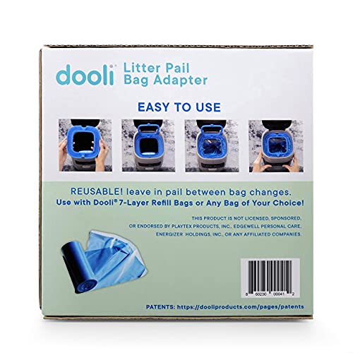 Cats Litter & Housebreaking Dooli Litter Genie Compatible Bag Adapter