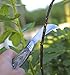 Joseph Bentley Traditional Garden Tools Carbon Steel Pruning Knife - Great For Roses, Shrubs, and More - Solid Oak Handle - Long Lasting Durability