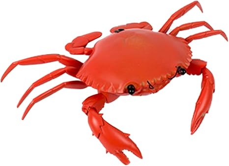 Amazon Nuobesty カニモデルおもちゃ海動物世界動物フィギュア電気リモートカニフィギュアデスクトップデコレーション信じられないほど装飾動物モデルおもちゃギフト子供なしバッテリー 赤 プラモデル 通販