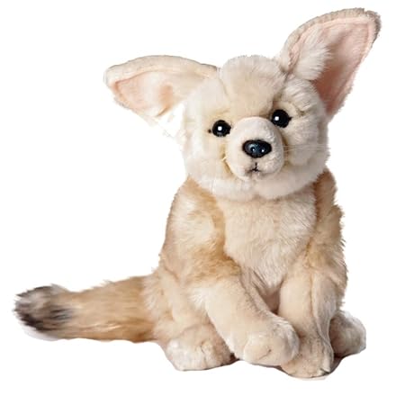 Uni-Toys Plüschtiere, Stofftiere, Kuscheltiere ca. 25 - 35 cm (Wüstenfuchs, Hellbraun)