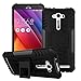 ASUS Zenfone 2 laser ZE550KL Case, IVSO ASUS Zenfone 2 laser ZE550KL Case - 5.5 inch Hybrid KickStand Case for ASUS Zenfone 2 laser ZE550KL Smartphone (Black)