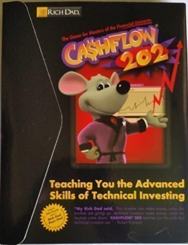 Rich Dad Cashflow 202 Board Game (with CD's) by Rich Dad