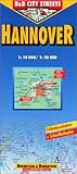 Image de B&B City Streets Hannover Laminated Map (City Streets S.)