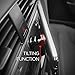 Caseco Core 360 Magnetic Car Mount Phone Holder for iPhone 7/6S Plus 5S/SE Samsung Galaxy/Note Devices - Single (Red)