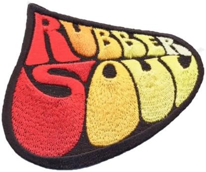 Iron on Patch - The Beatles - Rubber Soul Text Logo